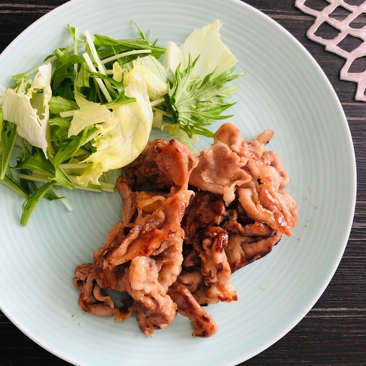 タイ風☆豚の薄切りでパパッと焼き豚